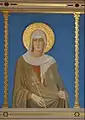 Nicolas Lokhoff. Copy of the picture: Saint Clare by Simone Martini