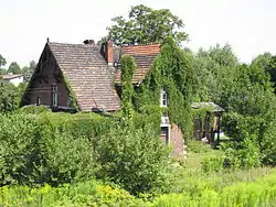 Narrow-gauge railway station in Nieborowice