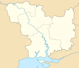 Pervomaiske is located in Mykolaiv Oblast