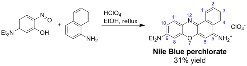 Nile Blue perchlorate synthesis