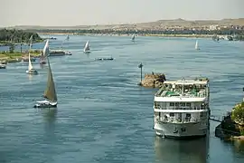 River Nile in Aswan