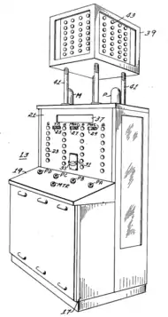 Line drawing of Nimatron