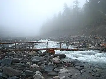 The upper Nisqually River in Mount Rainier National Park