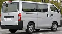 Nissan NV350 Caravan DX with dual sliding door (first facelift)