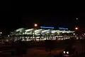 Night view of the Noi Bai International Airport Terminal 2