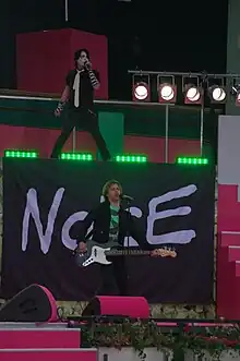 Noice live on Gröna Lund in May 2008.