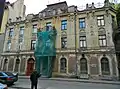 The building Nometņu Street 45, Riga, built around 1903. Together with F. Scheefel.