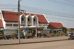 Nong Khai railway station, a railway station located near the Laos–Thailand border