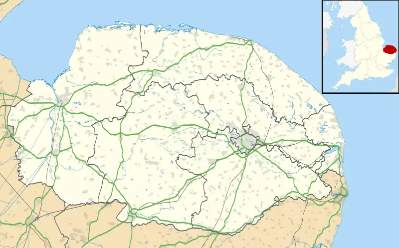 Tittleshall is located in Norfolk