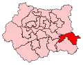 A medium-sized constituency situated in the north west of the county.