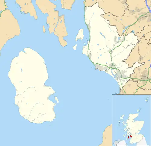 Drakemyre is located in North Ayrshire