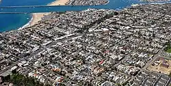 Aerial view of Corona del Mar