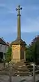 North Curry's memorial to soldiers in World Wars I and II