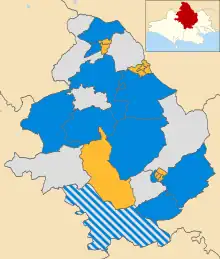 2003 results map