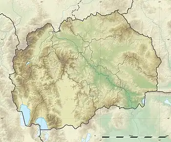 Titov Vrv is located in North Macedonia