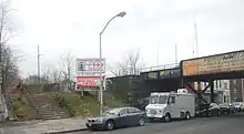 North Newark station site, 2013