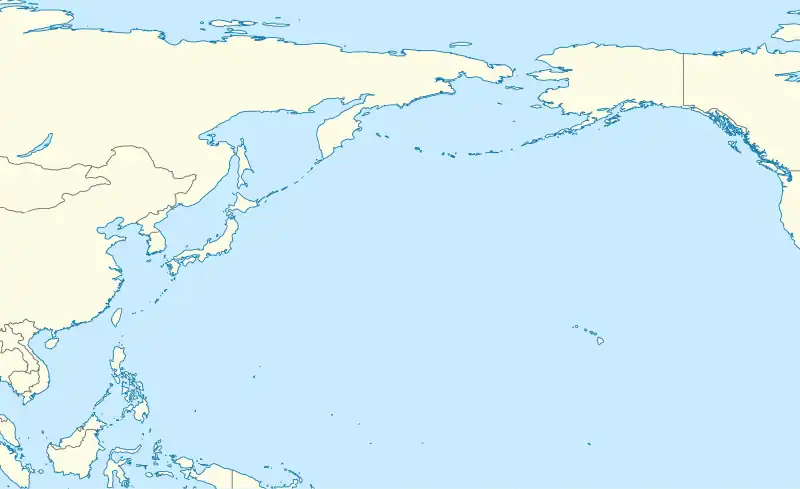 RMQ is located in North Pacific