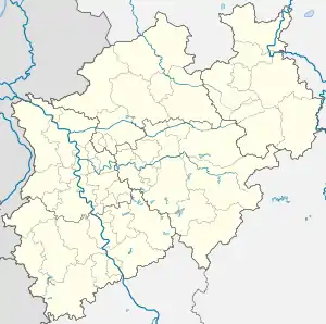 Jülich  is located in North Rhine-Westphalia