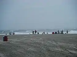 North Wildwood beach at 3rd Avenue