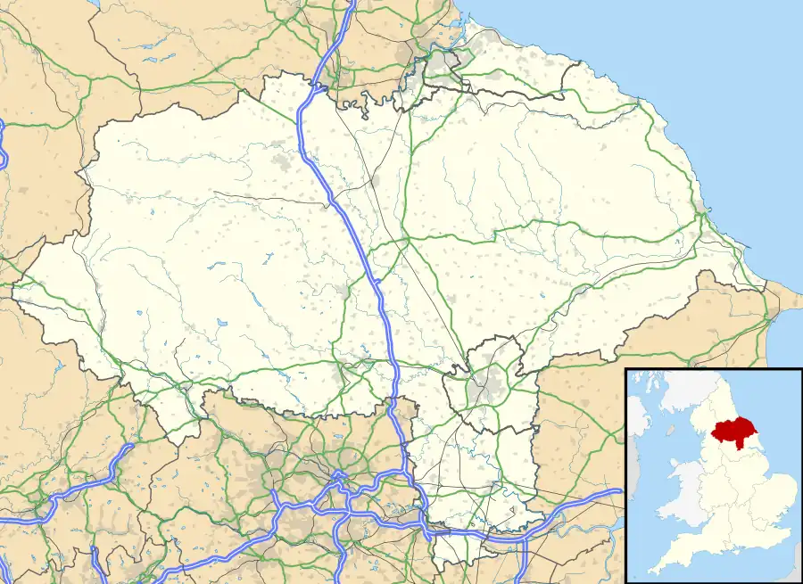 Boulby Mine is located in North Yorkshire