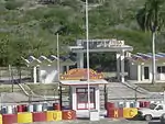 The "North East Gate" border crossing near Boquerón