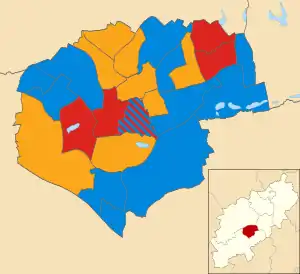 2003 results map