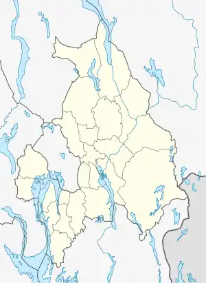 Rosenholm is located in Akershus