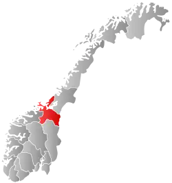 Sør-Trøndelag within Norway