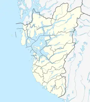 Karmsund is located in Rogaland