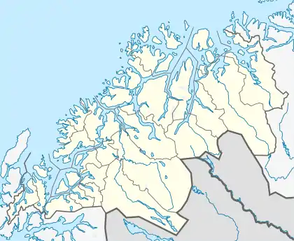 Moen is located in Troms