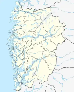 Vik is located in Vestland