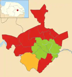 2015 results map