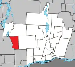 Location within Papineau RCM