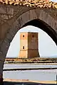 Torre Nubia, view from arc of museum