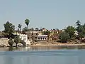 Nubian houses on central Elephantine Island