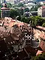 Exterior: seen looking down from the Nuremberg Castle