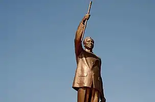 Nyerere's statue in Dodoma