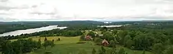 View over Nykulla from the observation tower