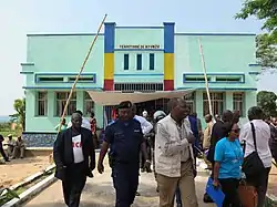 reclaiming the public building assisted by MONUSCO