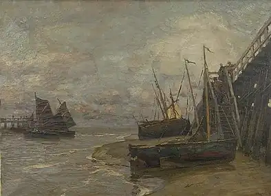 Fishing Boats at Newport