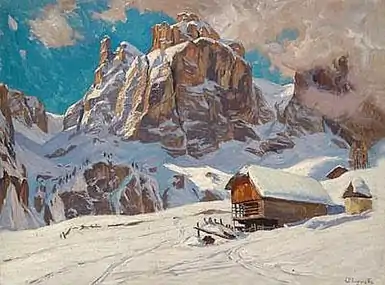 Winter in the Dolomites