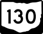 State Route 130 marker