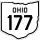 State Route 177 marker