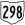 State Route 298 marker