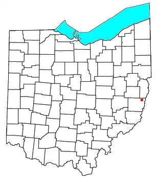 Location of Colerain, Ohio