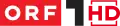 ORF 1 HD logo since 26 April 2019