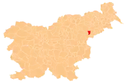 The location of the Municipality of Makole