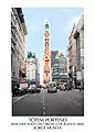 Tótem porteño, resignificación del obelisco de Buenos Aires.” [Porteño Totem, reinterpretation of the Buenos Aires Obelisc] Winner of the Antorchas Scholarship, 1992