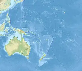 NFTF is located in Oceania