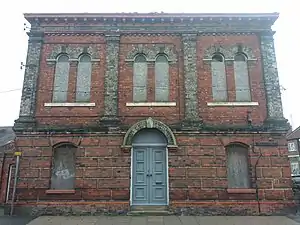 Oddfellows Hall, Queens Street side